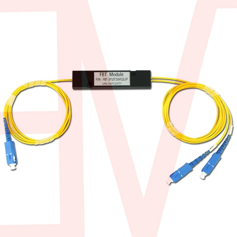 250um Bare Type 900um/2mm/3mm Loose Tube Jacket 2X2 Fbt Optic Fiber Dual Window PLC Splitter Coupler