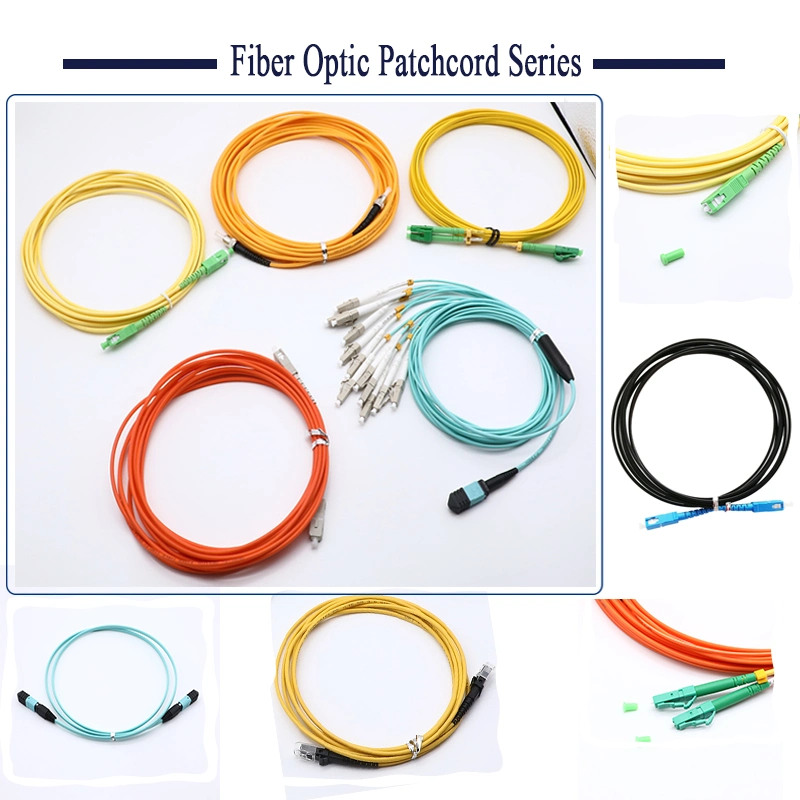 Factory Price FC/Sc/LC/St/MTP/MPO Om3 Om4 FTTH Fiber Optic Optical Patch Cord 3m 5m